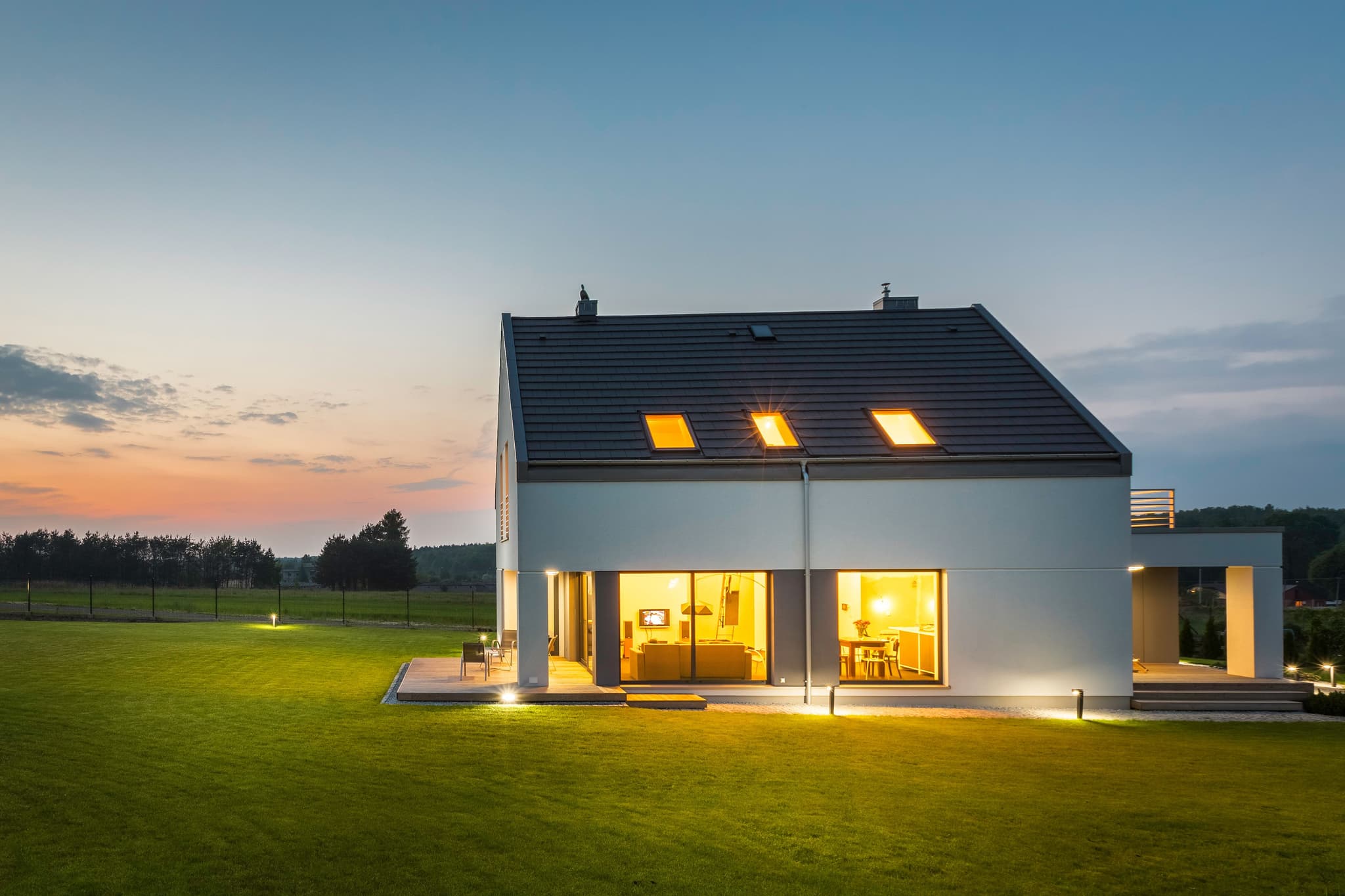 Self build luxury home
