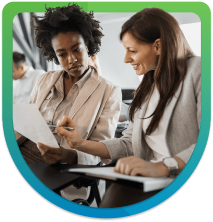 image of people working